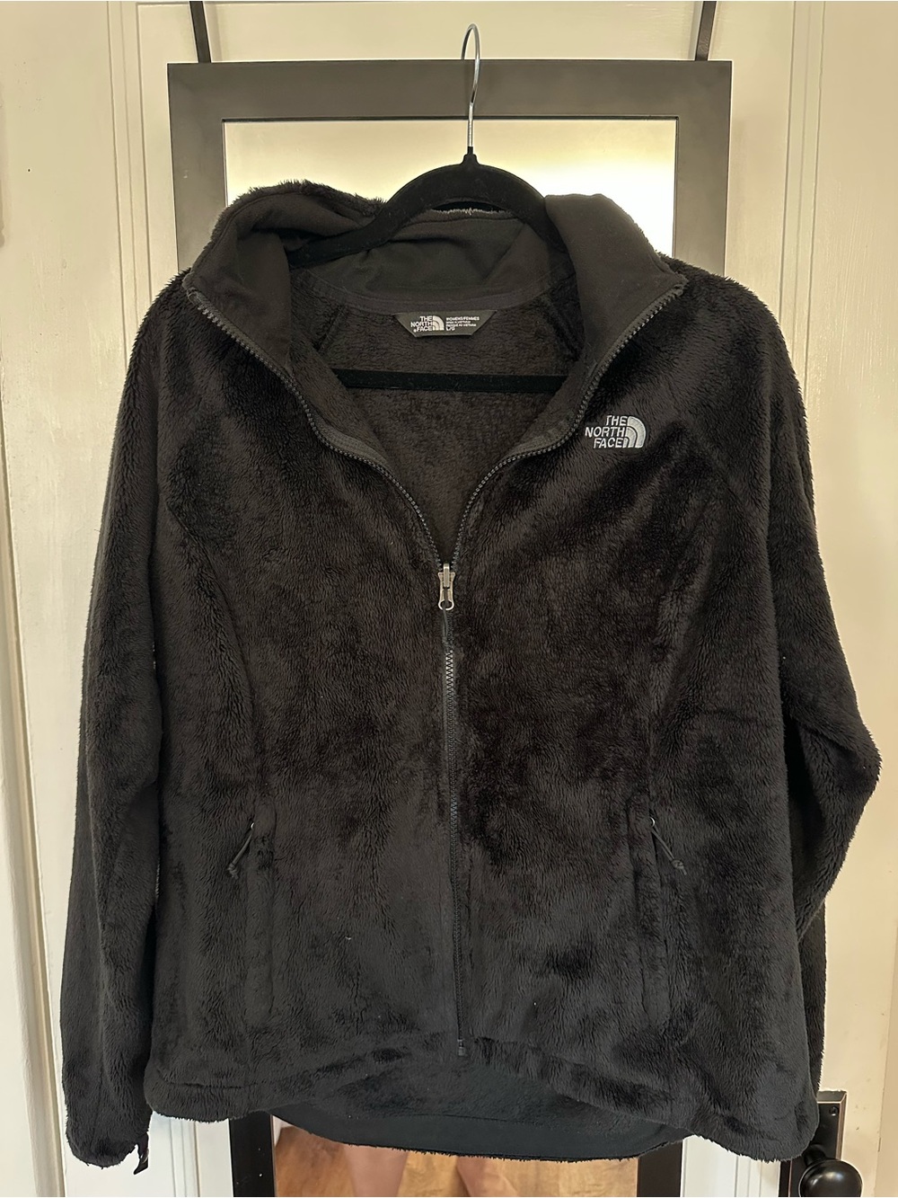 The North Face Women's Black Plush Fleece Jacket